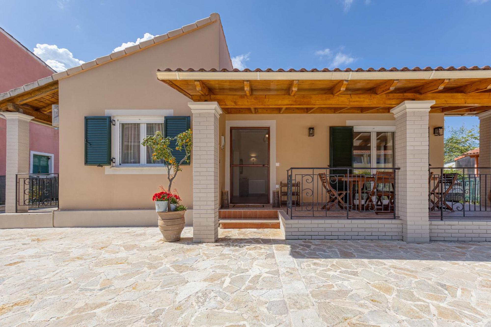 La Casa Di Eleni Villa Acharavi  Bagian luar foto