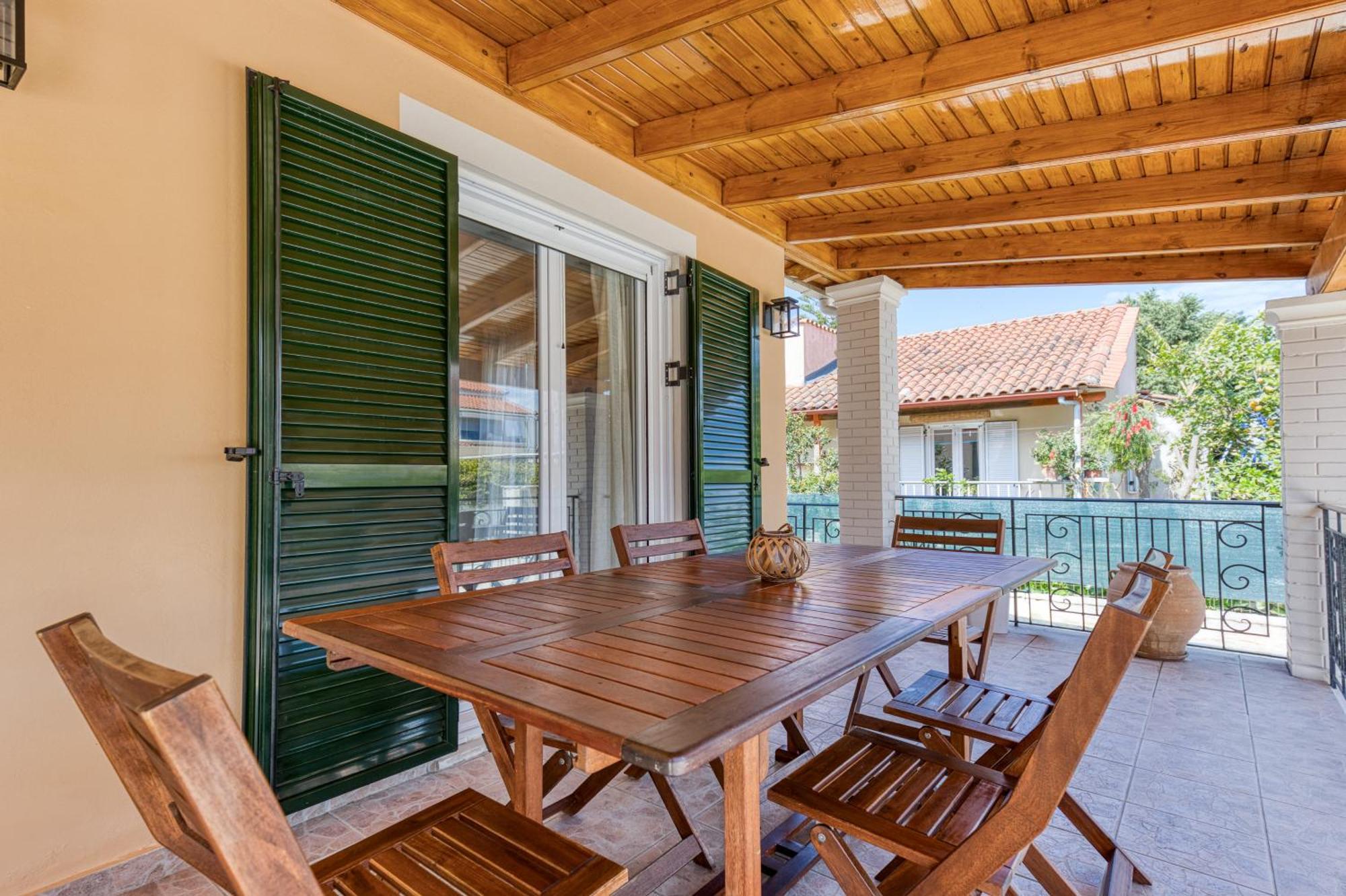 La Casa Di Eleni Villa Acharavi  Bagian luar foto