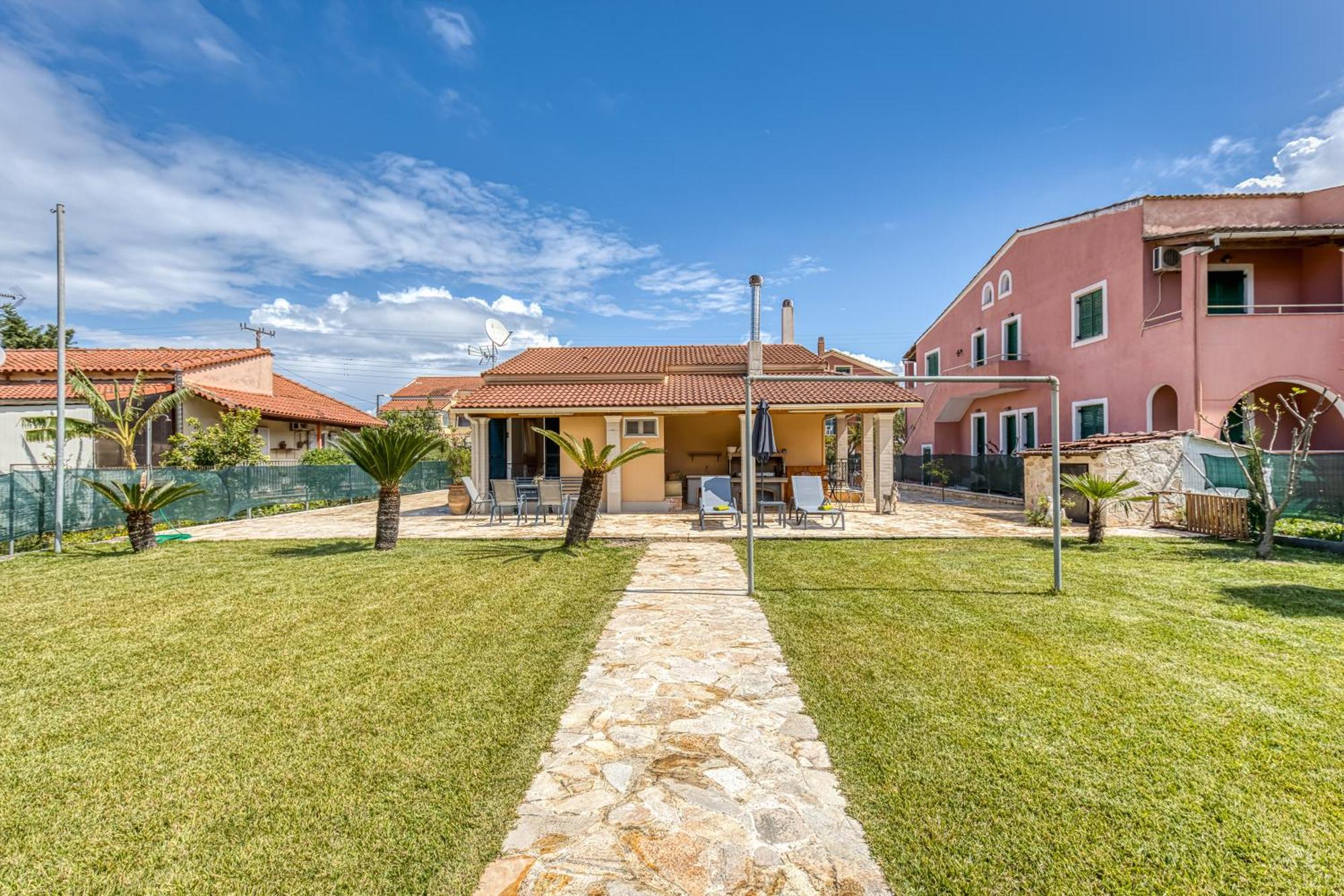 La Casa Di Eleni Villa Acharavi  Bagian luar foto
