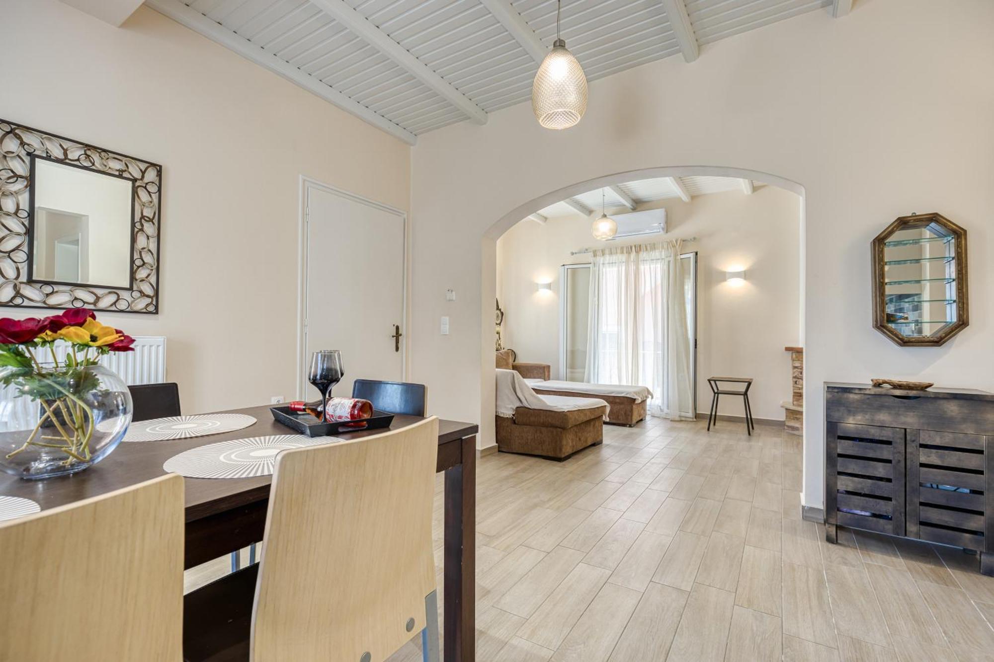 La Casa Di Eleni Villa Acharavi  Bagian luar foto